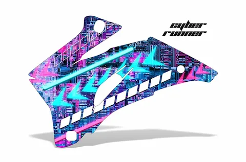 Cyber Runner design sample